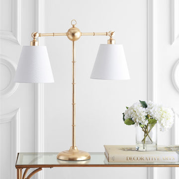Ruth 31" Library Metal LED Table Lamp - JONATHAN Y